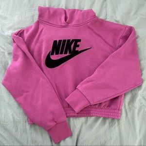 Womens Nike Crop Hoodie